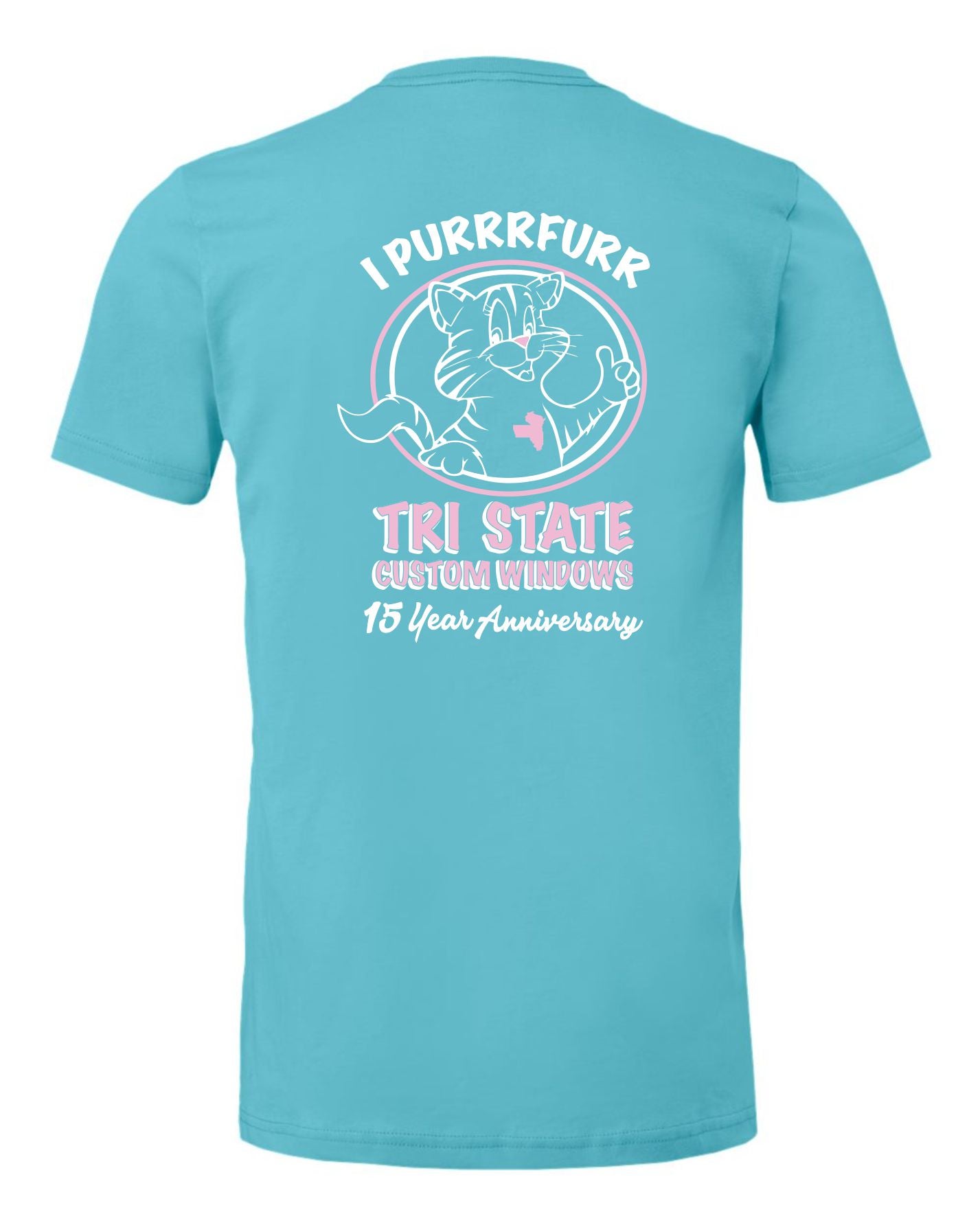 15 year anniversary t shirt tri state custom windows