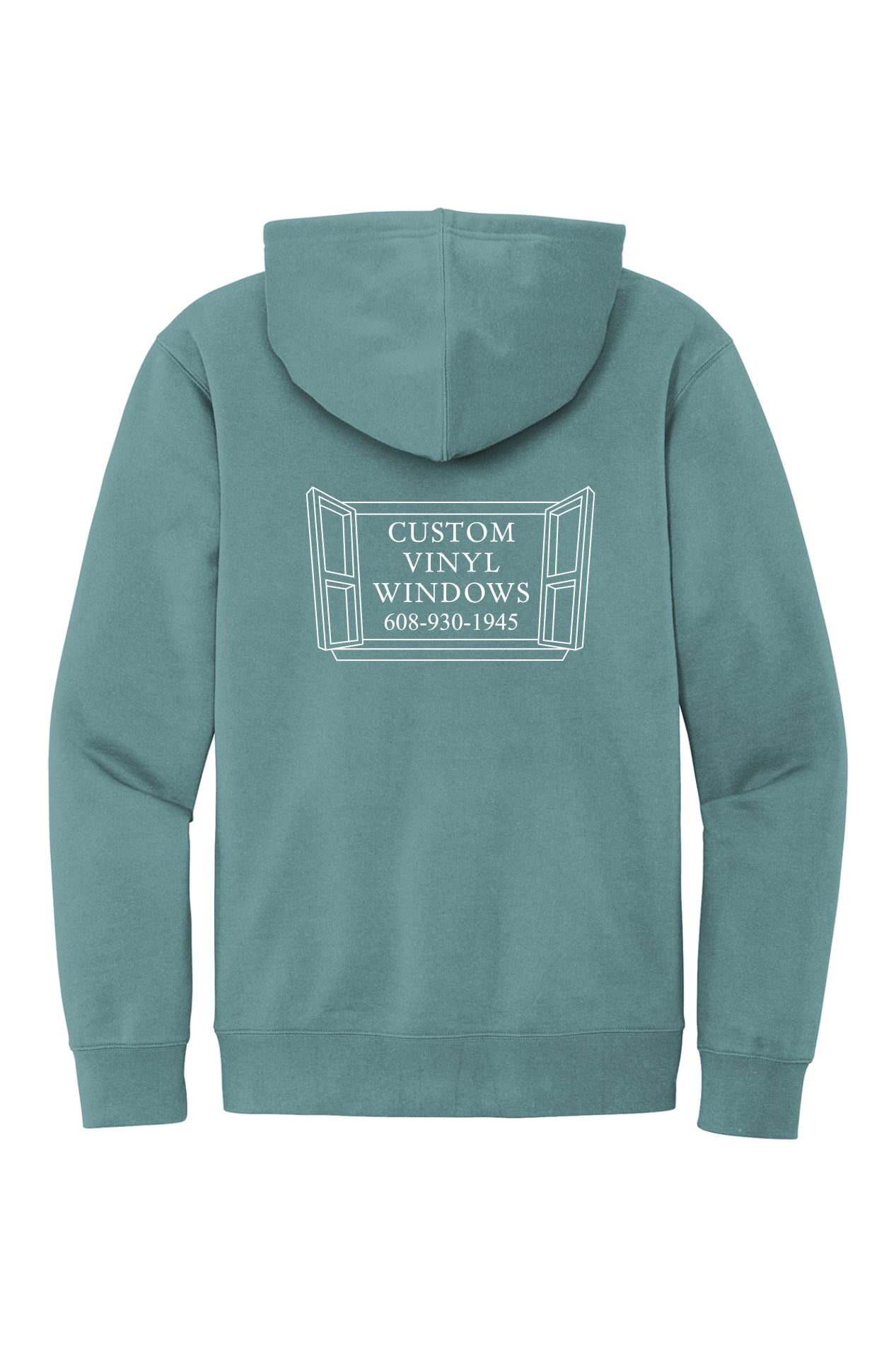 Fleece Hoodie W Vertical Logo Limited Edition Teal